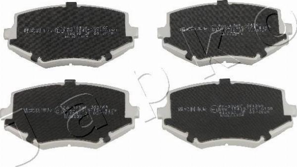 Japko 50383 - Гальмівні колодки, дискові гальма autozip.com.ua