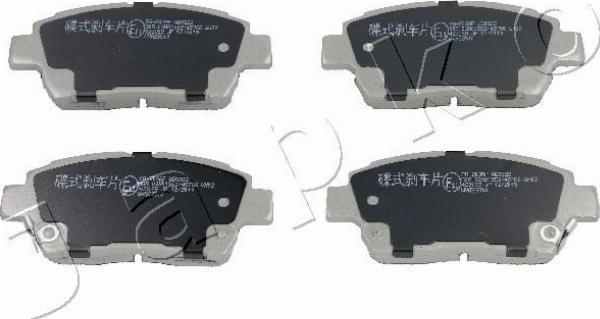 Japko 50203 - Гальмівні колодки, дискові гальма autozip.com.ua