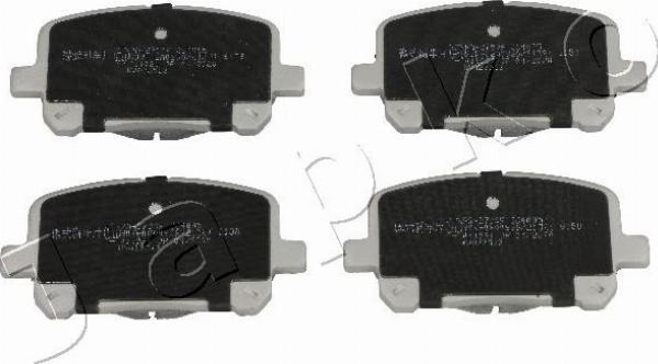 Japko 50270 - Гальмівні колодки, дискові гальма autozip.com.ua