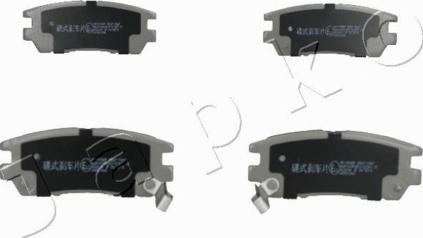 Japko 51599 - Гальмівні колодки, дискові гальма autozip.com.ua