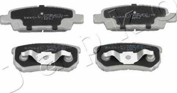 Japko 51508 - Гальмівні колодки, дискові гальма autozip.com.ua