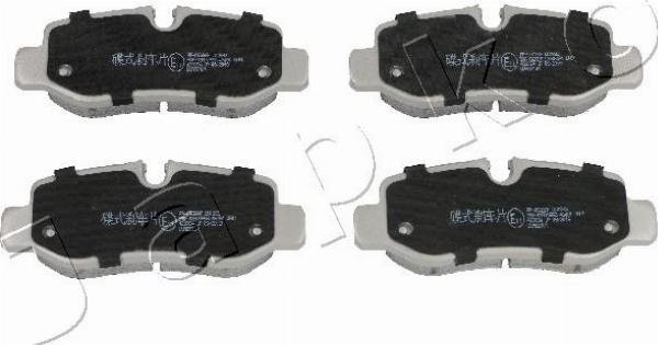 Japko 510528 - Гальмівні колодки, дискові гальма autozip.com.ua