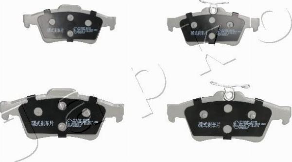 Japko 51005 - Гальмівні колодки, дискові гальма autozip.com.ua