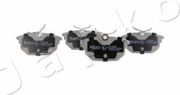 Japko 510012 - Гальмівні колодки, дискові гальма autozip.com.ua