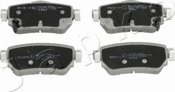 Japko 51107 - Гальмівні колодки, дискові гальма autozip.com.ua