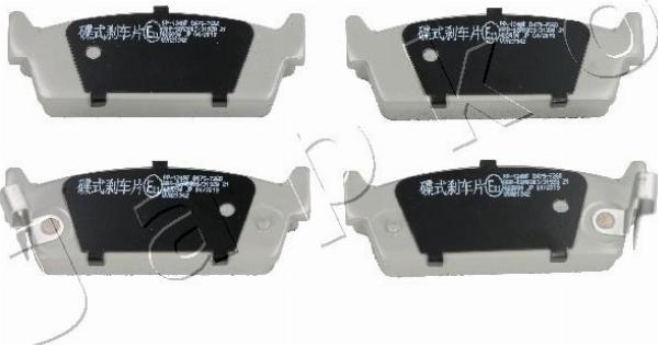 Japko 51124 - Гальмівні колодки, дискові гальма autozip.com.ua