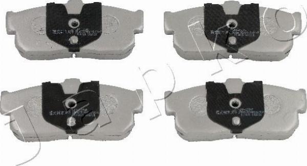 Japko 51127 - Гальмівні колодки, дискові гальма autozip.com.ua