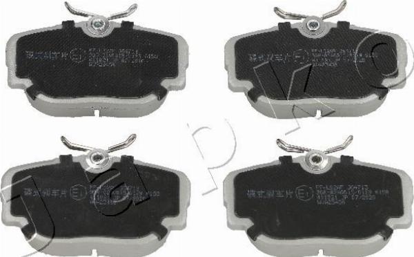 Japko 51L02 - Гальмівні колодки, дискові гальма autozip.com.ua