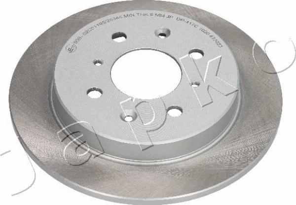 Japko 61417C - Гальмівний диск autozip.com.ua