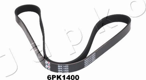 Japko 6PK1400 - Поліклиновий ремінь autozip.com.ua