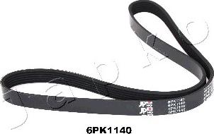 Japko 6PK1140 - Поліклиновий ремінь autozip.com.ua