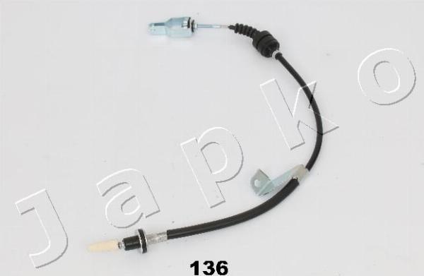 Japko 154136 - Трос, управління зчепленням autozip.com.ua