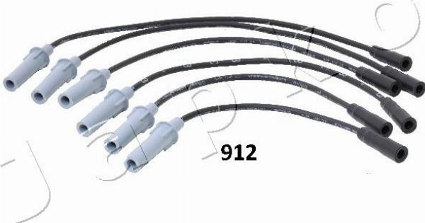 Japko 132912 - Комплект проводів запалювання autozip.com.ua