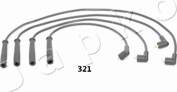 Japko 132321 - Комплект проводів запалювання autozip.com.ua