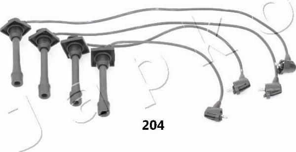 Japko 132204 - Комплект проводів запалювання autozip.com.ua
