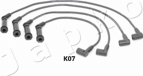 Japko 132K07 - Комплект проводів запалювання autozip.com.ua