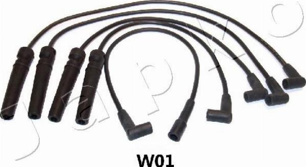Japko 132W01 - Комплект проводів запалювання autozip.com.ua