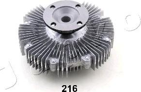 Japko 36216 - Зчеплення, вентилятор радіатора autozip.com.ua