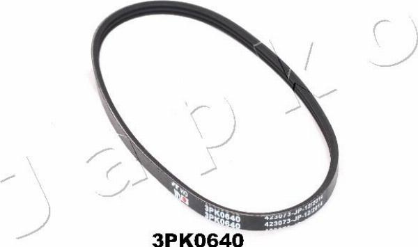 Japko 3PK640 - Поліклиновий ремінь autozip.com.ua