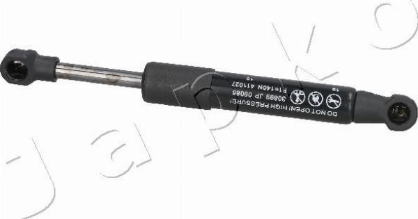 Japko ZSJ09086 - Газова пружина, кришка багажник autozip.com.ua
