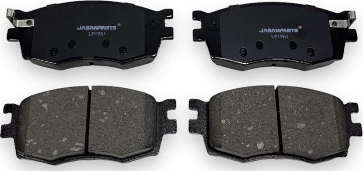 JASANPARTS YLP1951 - Гальмівні колодки, дискові гальма autozip.com.ua