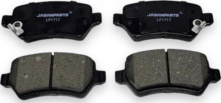 JASANPARTS YLP1717 - Гальмівні колодки, дискові гальма autozip.com.ua