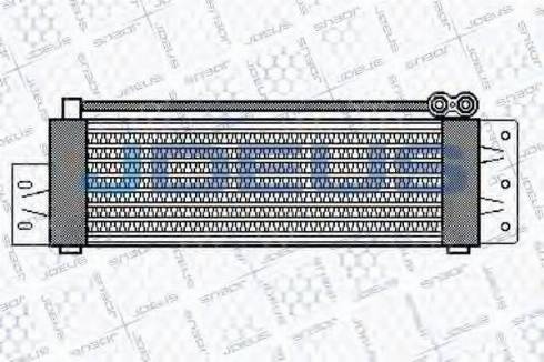 Jdeus 423M70 - Масляний радіатор, рухове масло autozip.com.ua