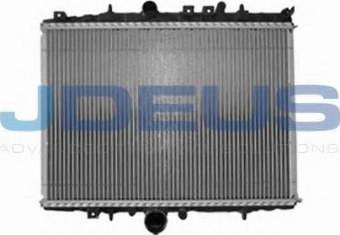 Jdeus 007M47 - Радіатор, охолодження двигуна autozip.com.ua