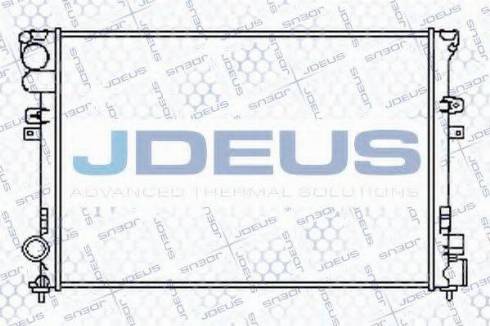 Jdeus 011M51 - Радіатор, охолодження двигуна autozip.com.ua