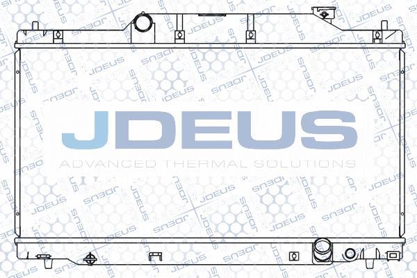 Jdeus 013M40 - Радіатор, охолодження двигуна autozip.com.ua