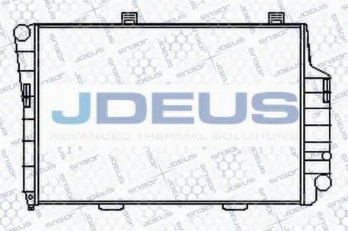 Jdeus 017M32 - Радіатор, охолодження двигуна autozip.com.ua