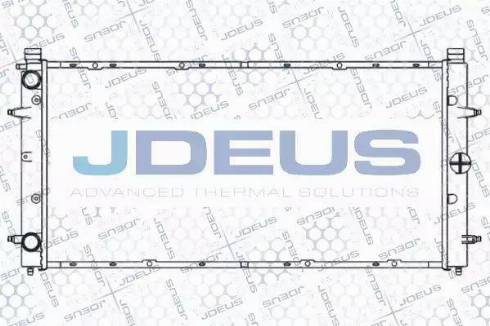 Jdeus 030B34 - Радіатор, охолодження двигуна autozip.com.ua