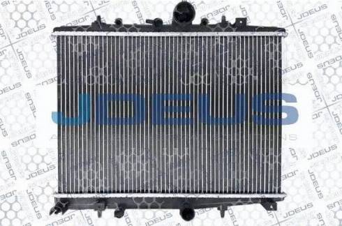 Jdeus 021M43 - Радіатор, охолодження двигуна autozip.com.ua