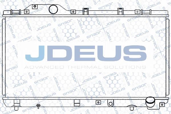 Jdeus 028M94 - Радіатор, охолодження двигуна autozip.com.ua