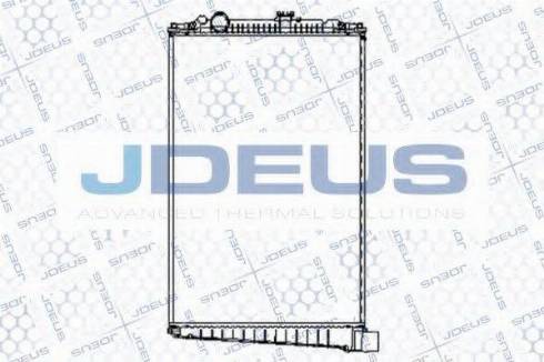 Jdeus 108M05B - Радіатор, охолодження двигуна autozip.com.ua