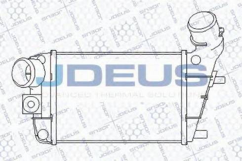 Jdeus 800M12 - Интеркулер autozip.com.ua