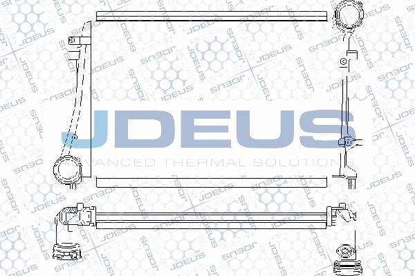 Jdeus 801M32A - Интеркулер autozip.com.ua