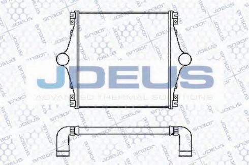 Jdeus 814M11 - Интеркулер autozip.com.ua