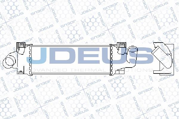 Jdeus 812M26A - Интеркулер autozip.com.ua