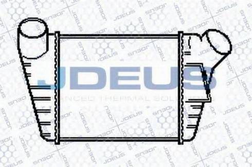 Jdeus 830M50 - Интеркулер autozip.com.ua