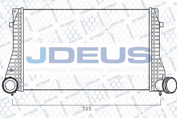 Jdeus 825M28A - Интеркулер autozip.com.ua