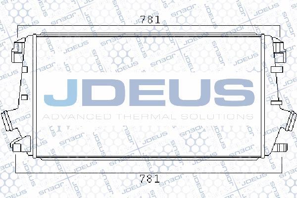 Jdeus 820M57A - Интеркулер autozip.com.ua