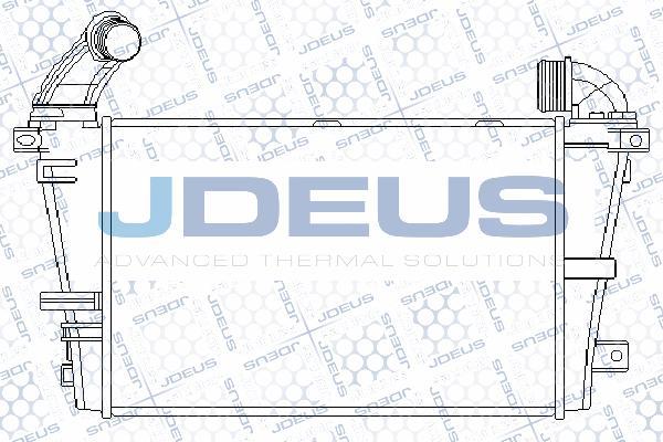 Jdeus 820M61A - Интеркулер autozip.com.ua