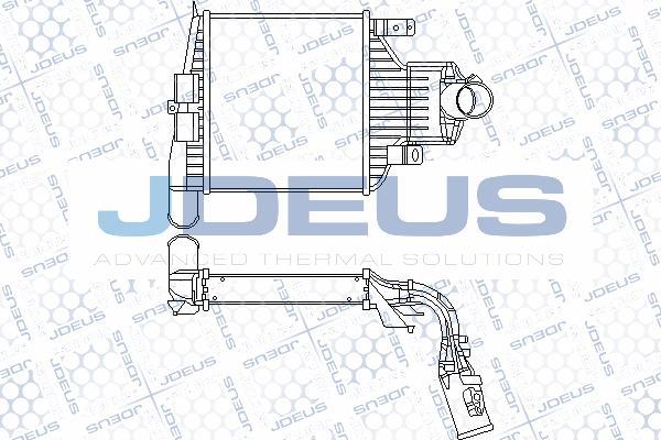 Jdeus 820M36A - Интеркулер autozip.com.ua