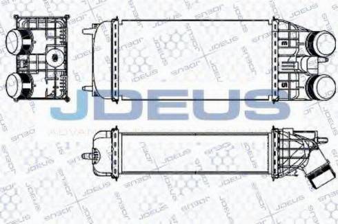 Jdeus 821M41 - Интеркулер autozip.com.ua