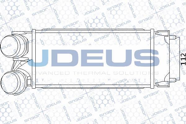 Jdeus 821M12A - Интеркулер autozip.com.ua