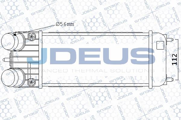 Jdeus 821M23A - Интеркулер autozip.com.ua