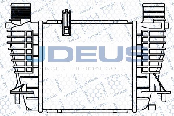 Jdeus 823M42A - Интеркулер autozip.com.ua