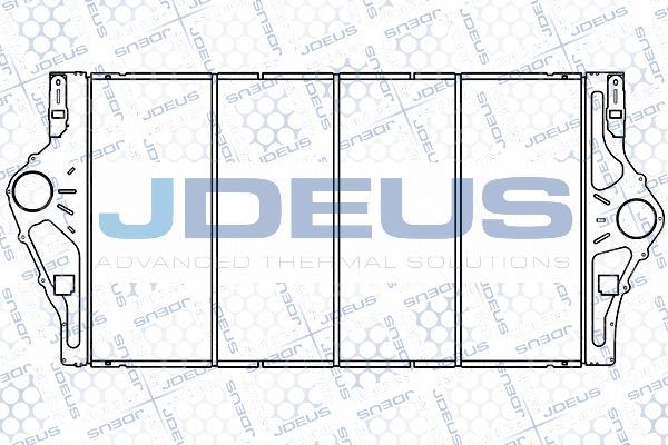Jdeus 823M32A - Интеркулер autozip.com.ua