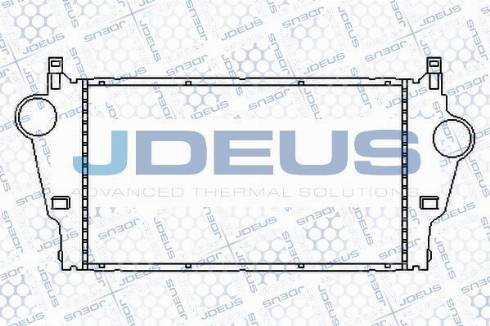 Jdeus 823M29 - Интеркулер autozip.com.ua
